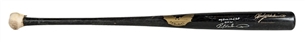 2002 Rickey Henderson Game Used, Signed and Inscribed Sam Bat (PSA/DNA)